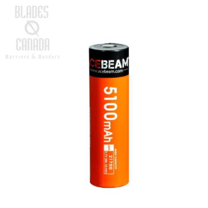 (image for) Acebeam 21700 Rechargeable Battery - 15A - 5100mAh